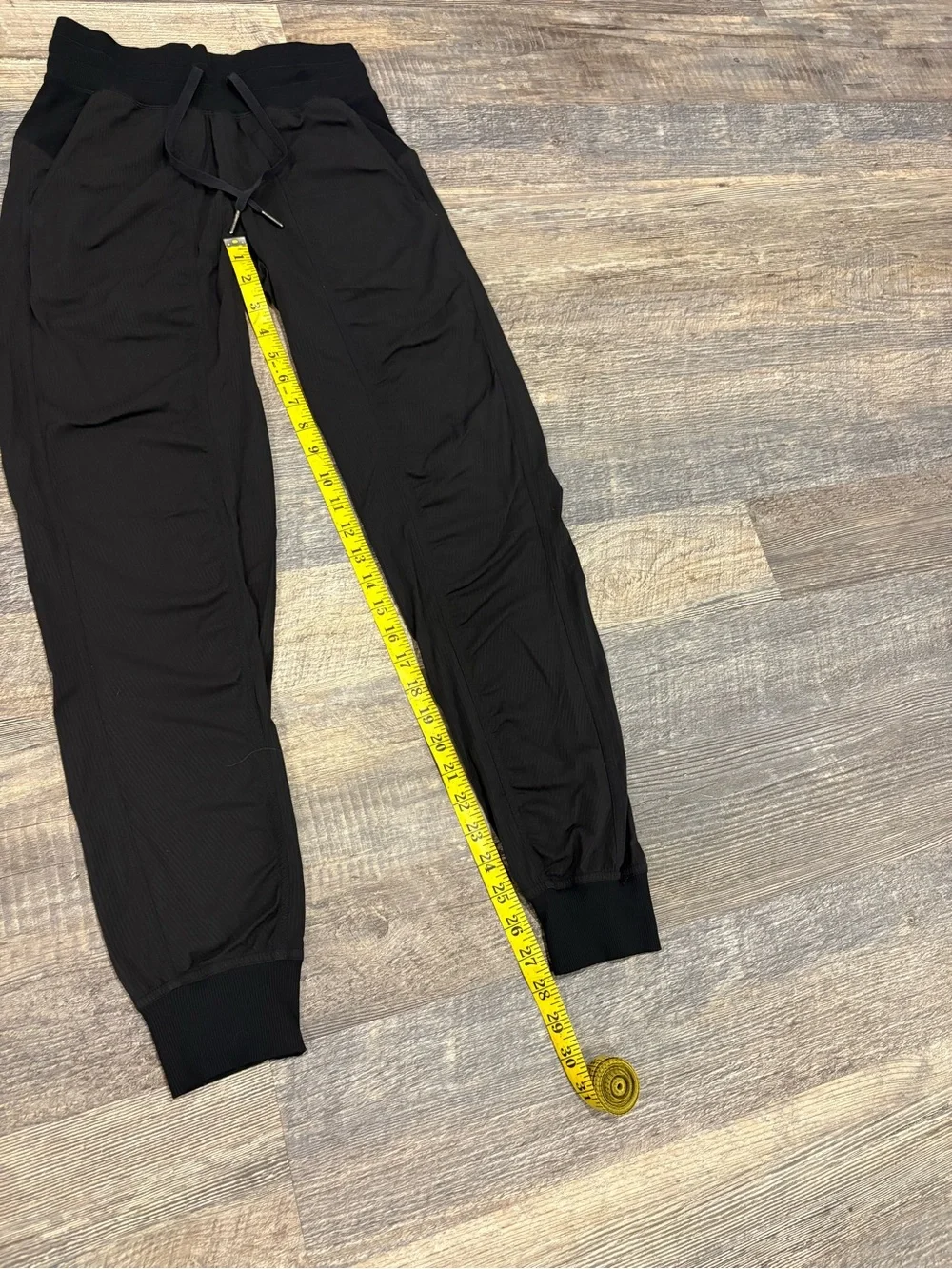 Lululemon Dance Studio Mid-Rise Jogger Full Length Black Size 2 LW5ETSG
